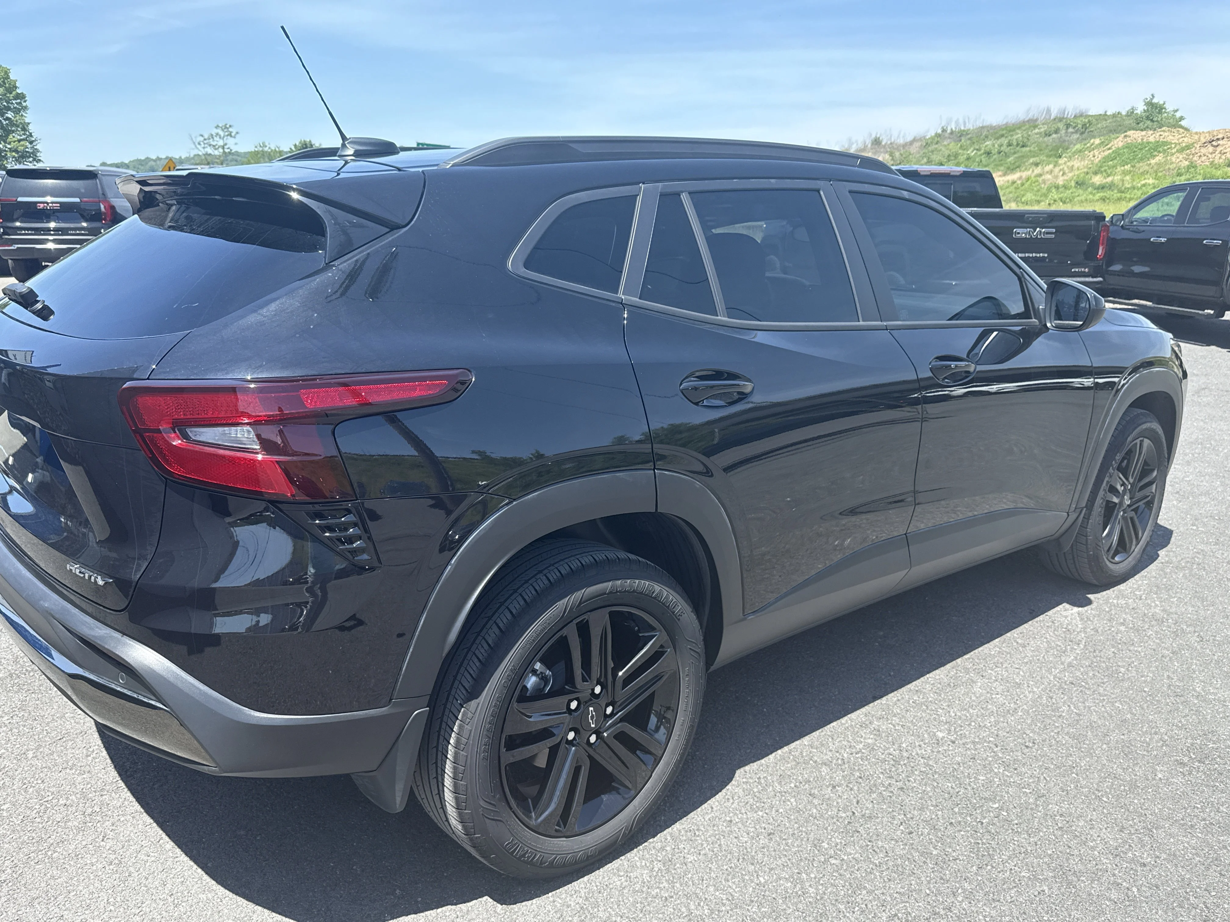 Used 2024 Mosaic Black Metallic Chevrolet ACTIV image 3