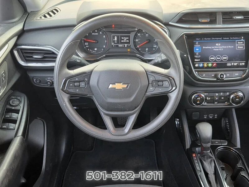 Used 2022 Black Metallic CHEVROLET FWD 4DR LT image 14