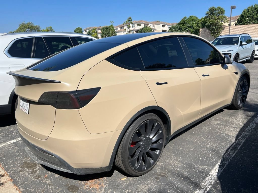 Used 2023 Solid Black Tesla Performance image 5
