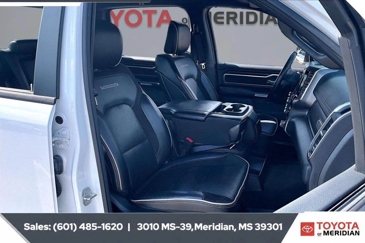 Used 2023 Bright White Clearcoat Ram Laramie image 6