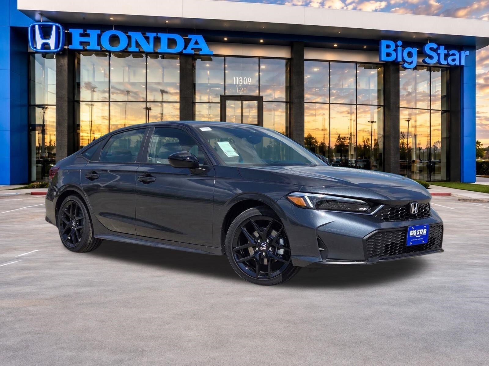 New 2026 Meteorite Gray Metallic Honda Sport image 1