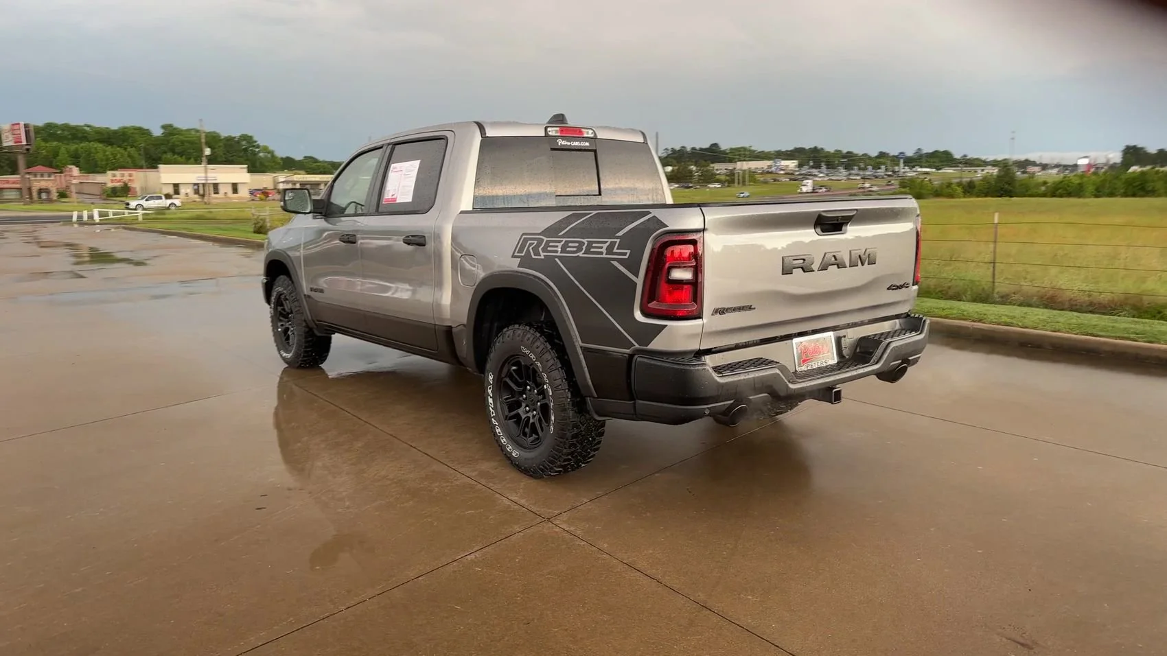 Used 2025 Billet Silver Metallic Clearcoat Ram Rebel image 6