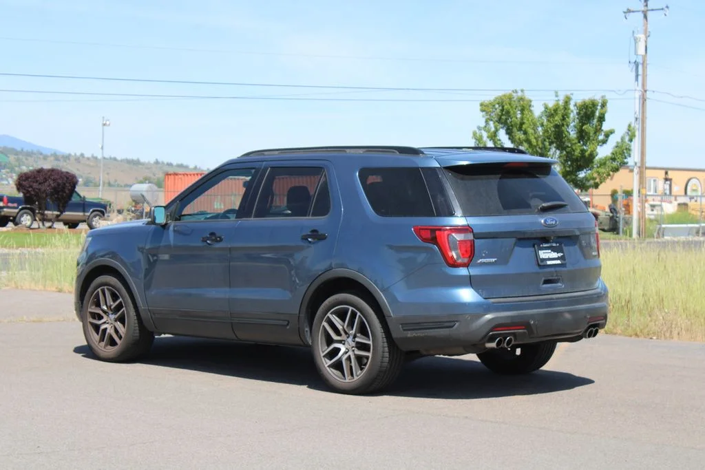 Used 2019 Blue Metallic Ford Sport image 3