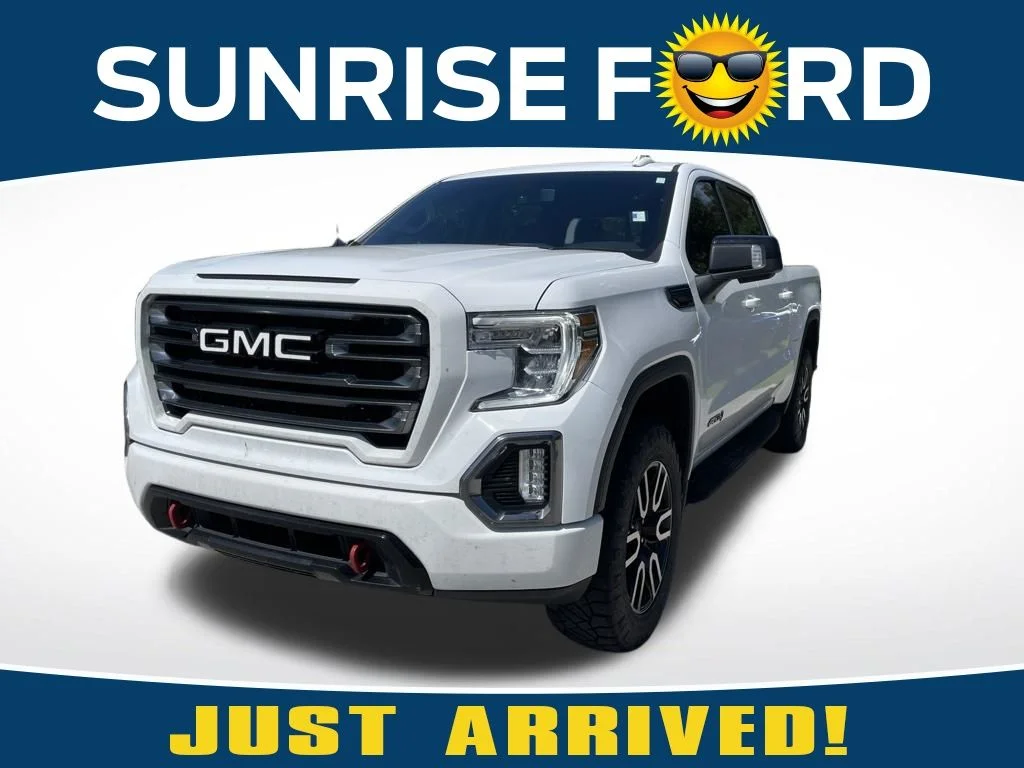 Used 2021 Summit White GMC AT4 image 1