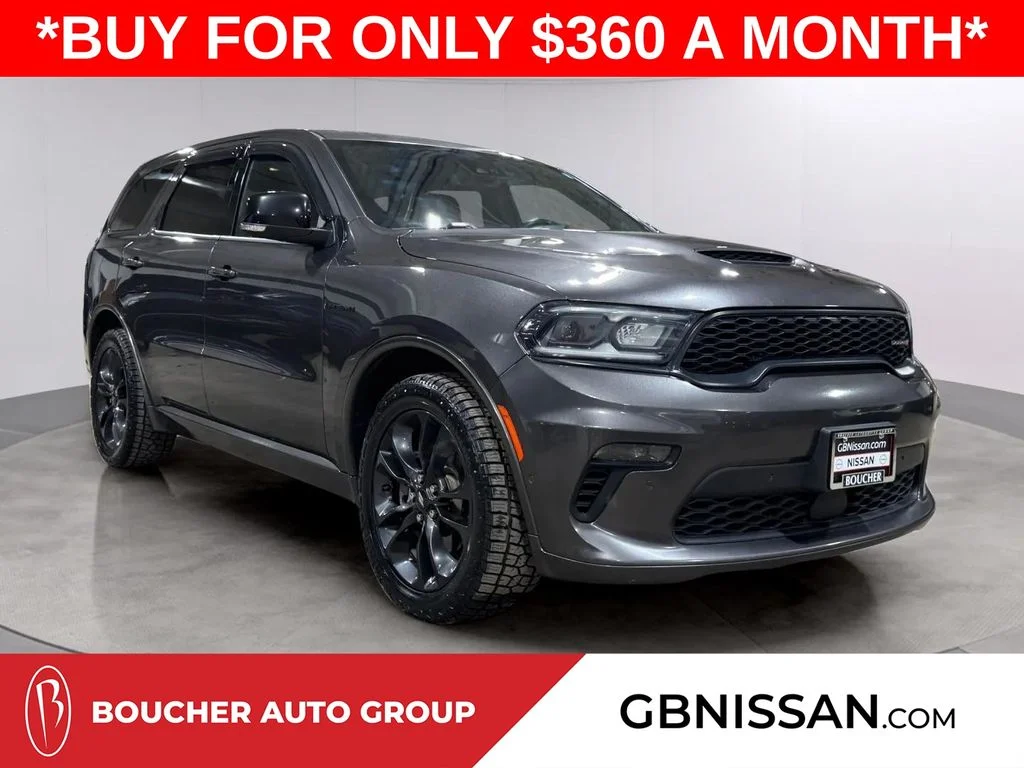 Used 2021 Destroyer Gray Clearcoat Dodge R/T image 1