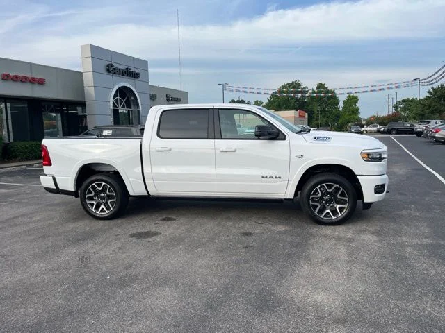 New 2026 Bright White Clear-Coat Exterior Paint RAM Laramie image 2