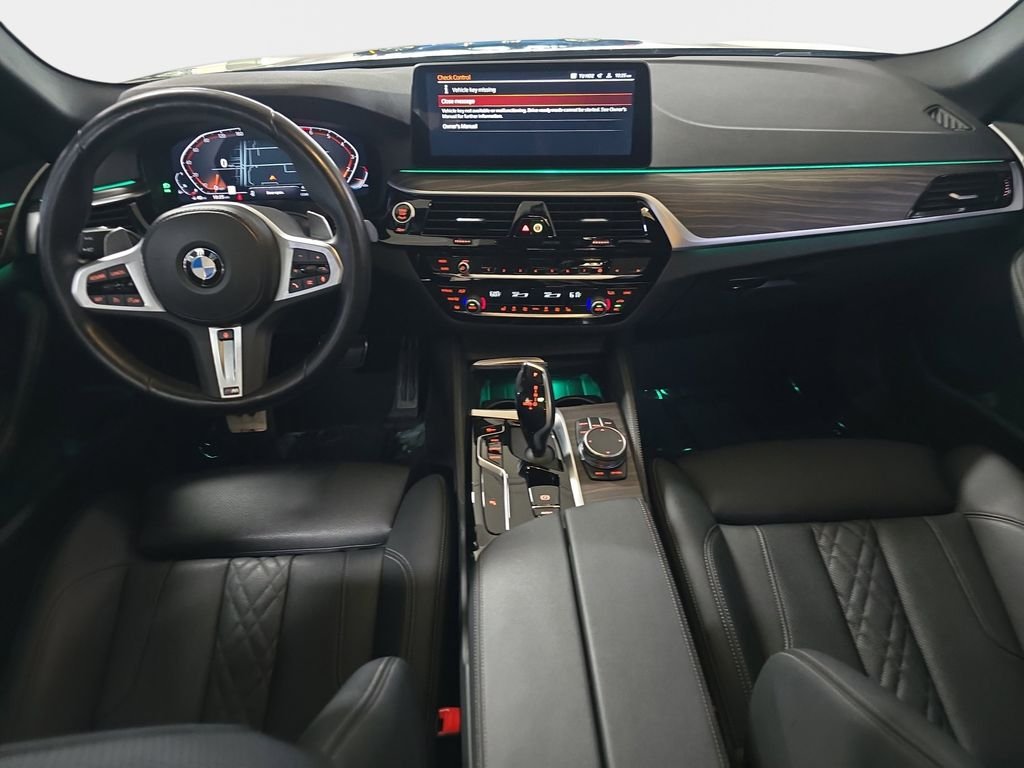 Certified Used 2023 Black Sapphire Metallic BMW 530i image 12