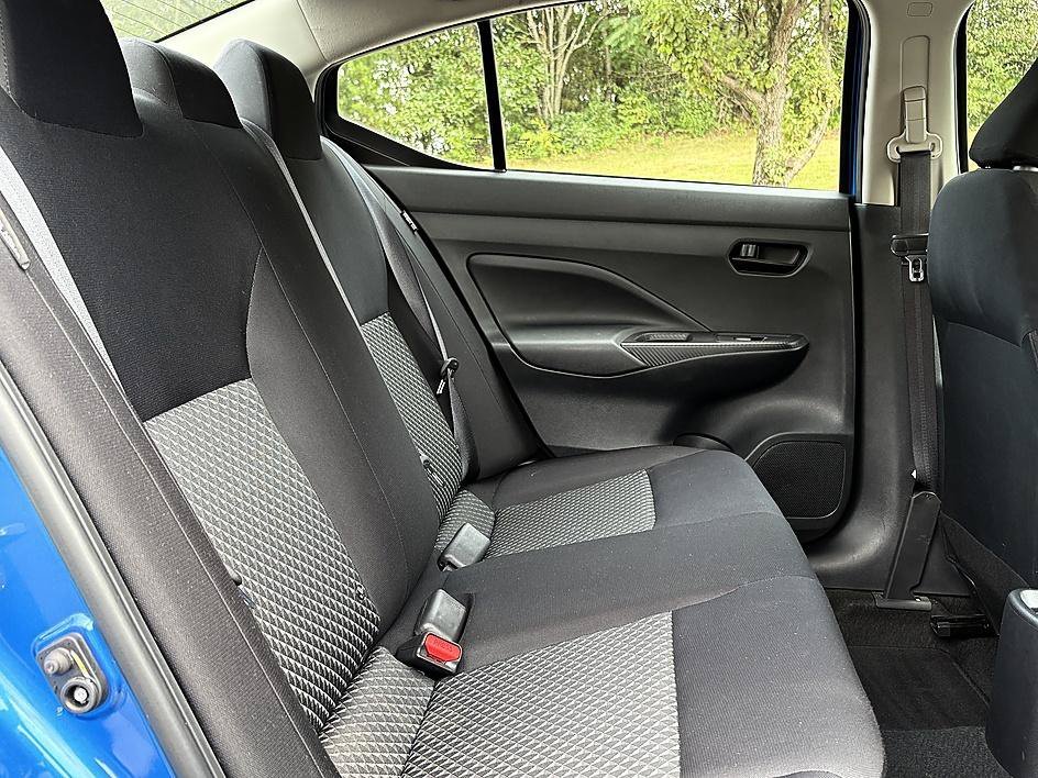 Used 2021 Electric Blue Metallic Nissan S image 12