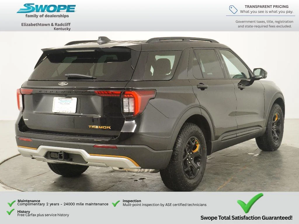 New 2026 Agate Black Metallic Ford Tremor® image 4