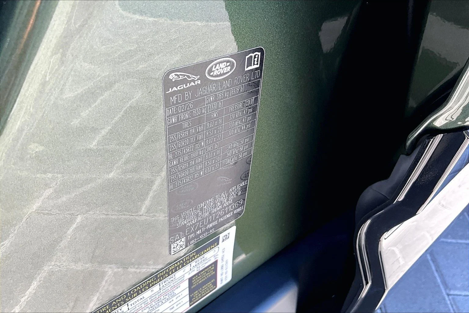 New 2026 Woolstone Green Land Rover X image 13