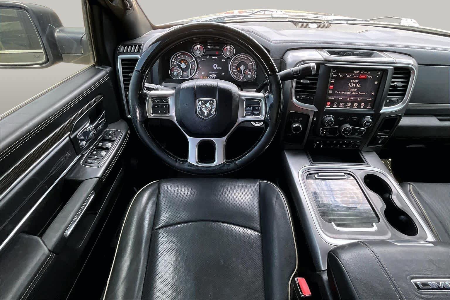Used 2017 Granite Crystal Metallic Clearcoat Ram Limited image 5