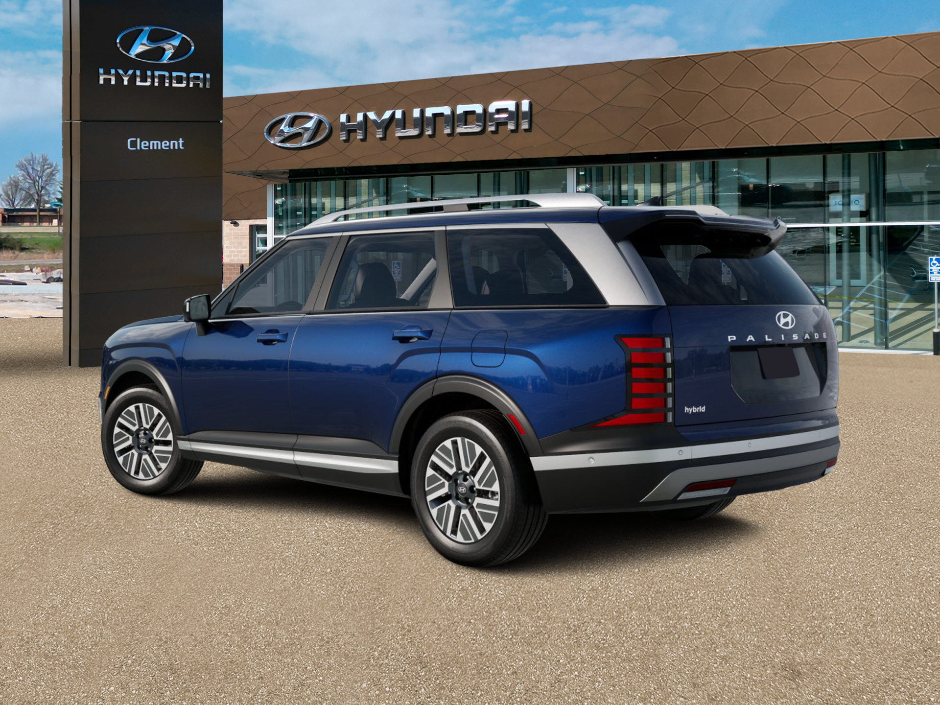 New 2026 Blue Hyundai SEL Premium 7P image 4