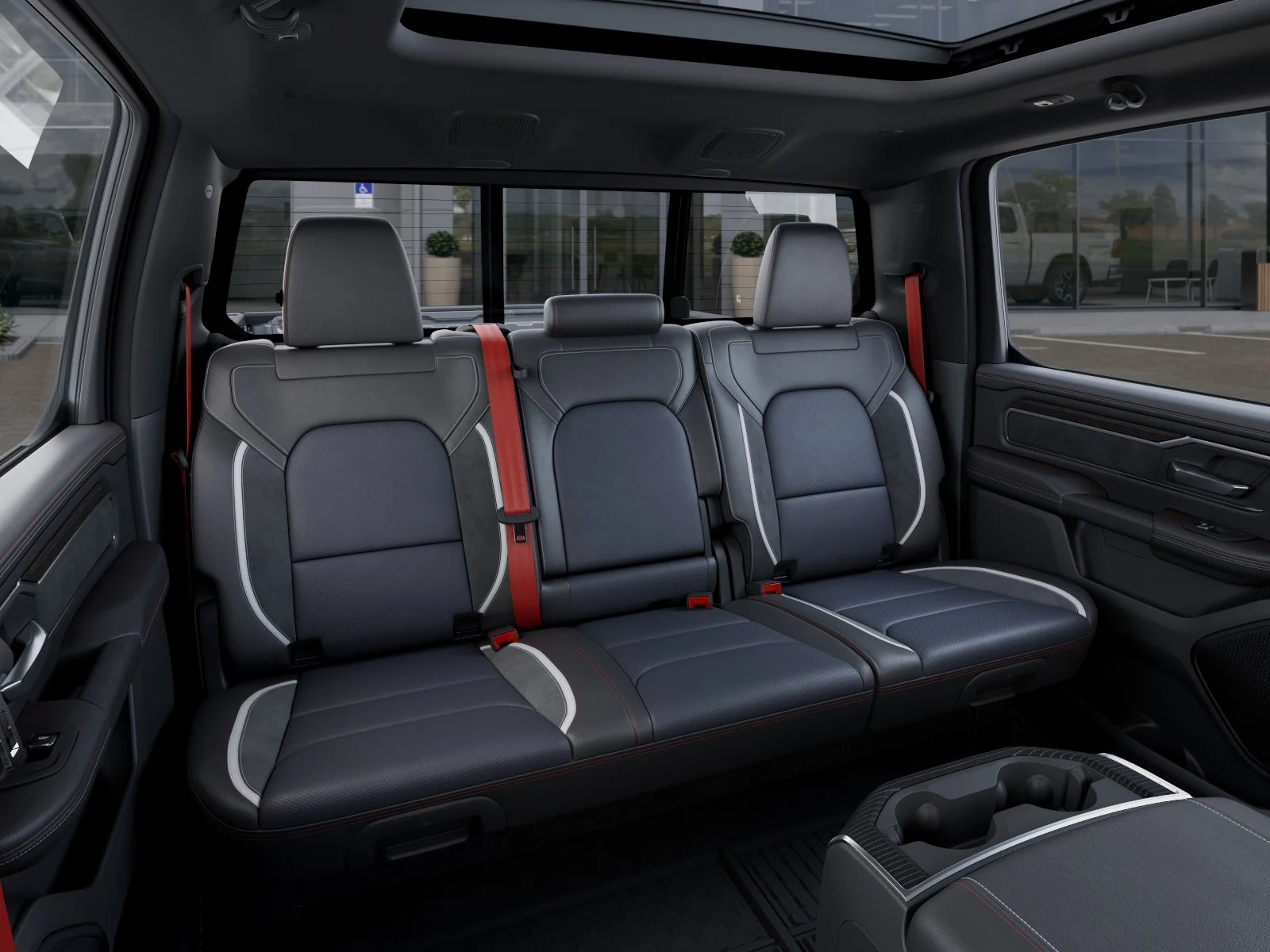 New 2026 Bright White Clear-Coat Exterior Paint RAM Laramie image 41