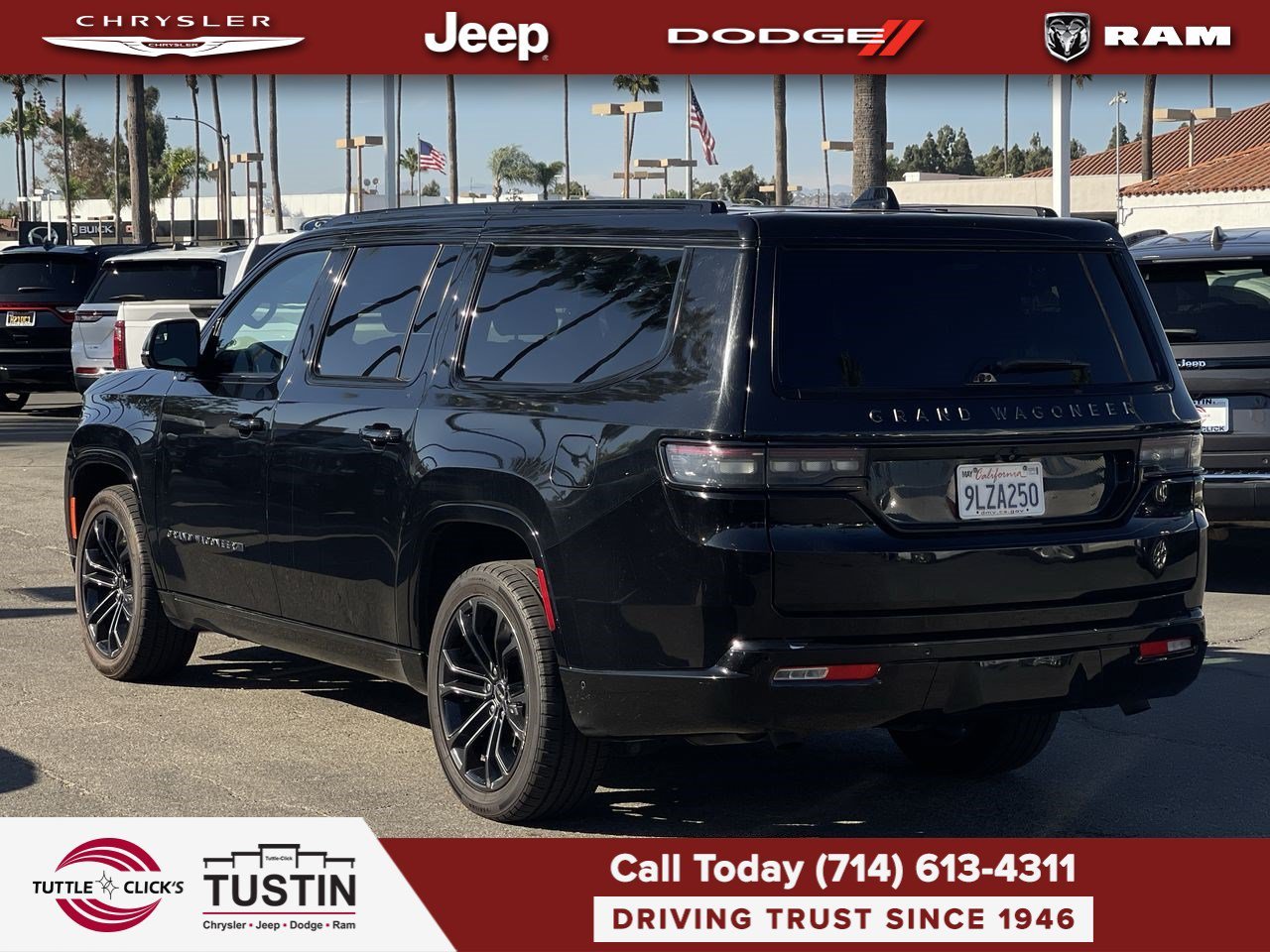 Used 2024 Diamond Black Crystal Pearlcoat Jeep Series II image 13