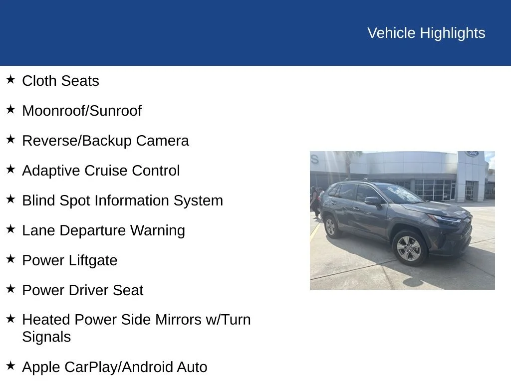 Used 2022 Magnetic Gray Metallic Toyota XLE image 7