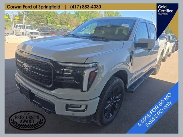 Used 2024 Avalanche Gray Ford Lariat image 1