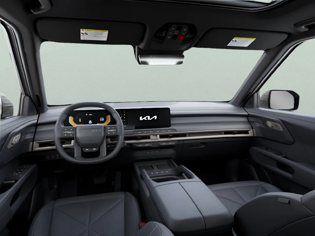 New 2027 Ivory Silver Kia EX image 14