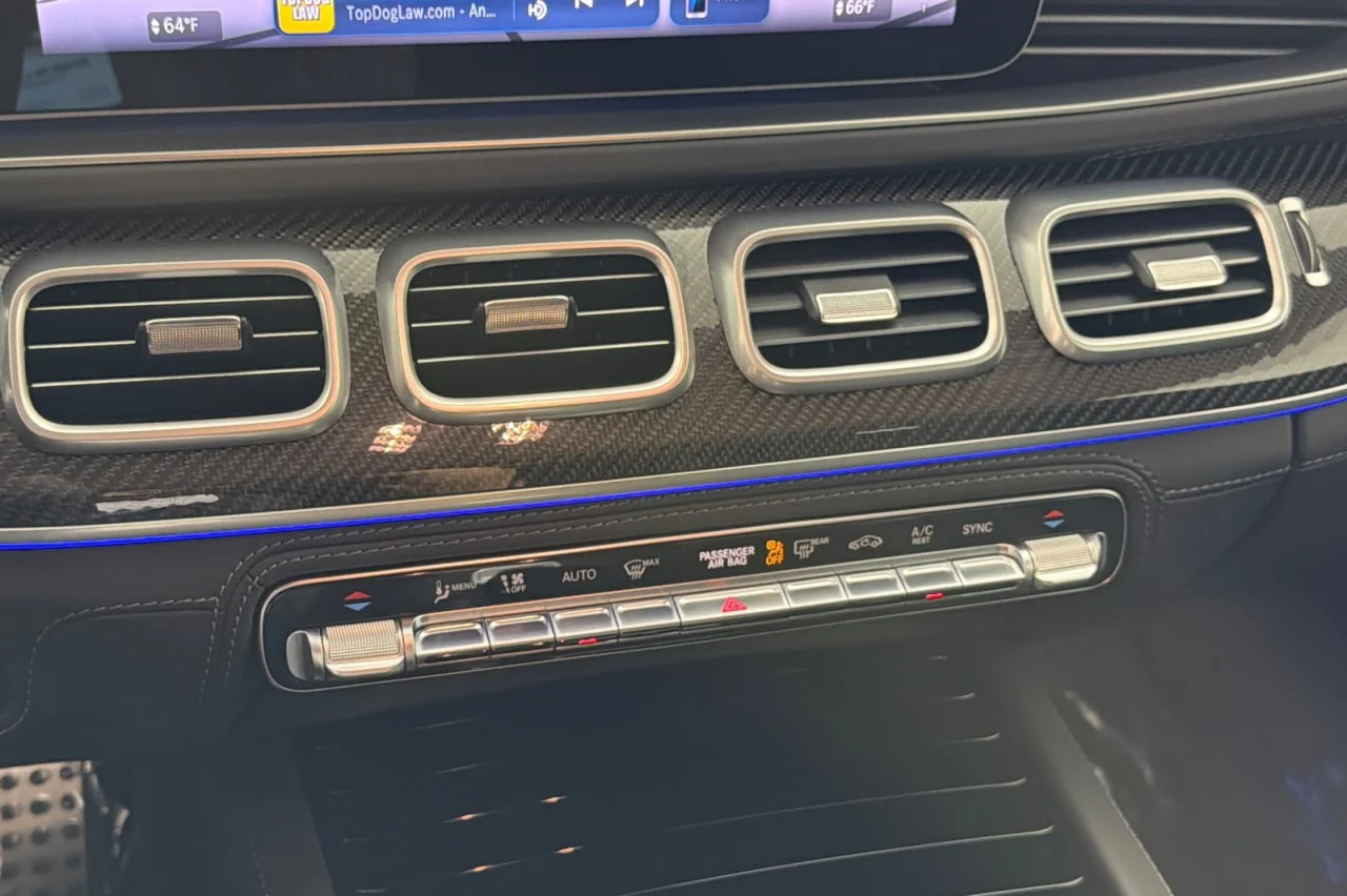 Certified Used 2024 Obsidian Black Metallic Mercedes-Benz AMG® GLS 63 image 19