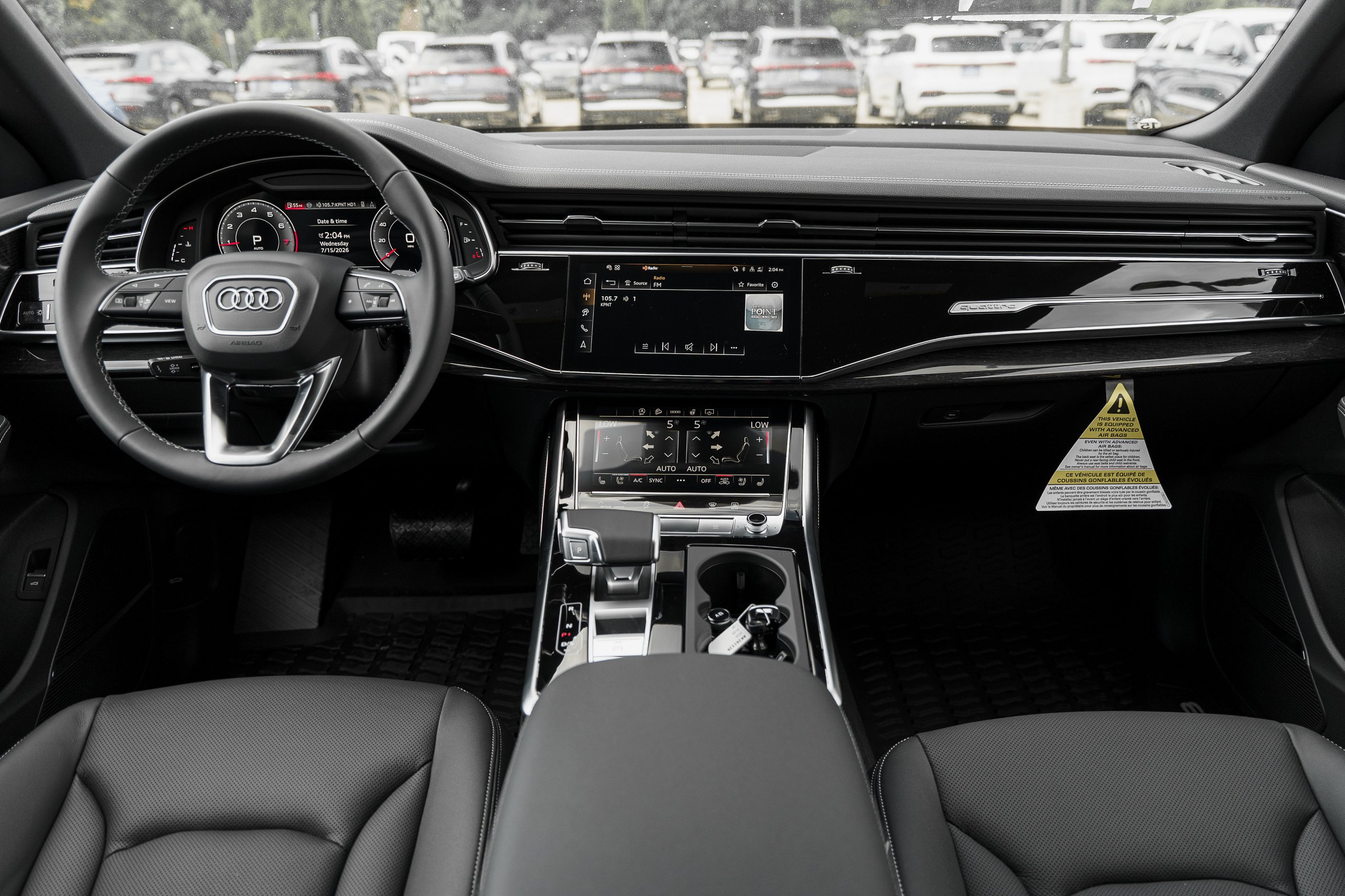 New 2026 Glacier White Metallic Audi Premium Plus image 8