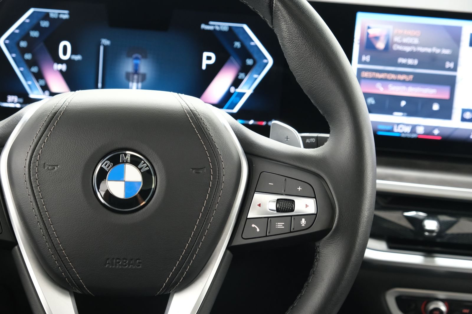 Certified Used 2024 Black Sapphire Metallic BMW xDrive40i image 13