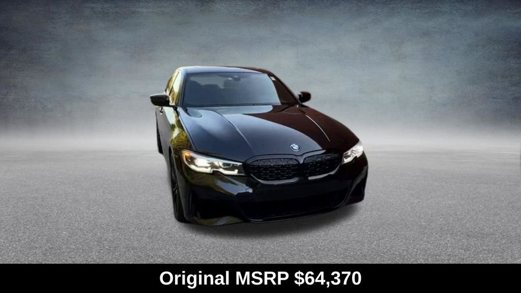 Used 2021 Black BMW M340i xDrive image 6