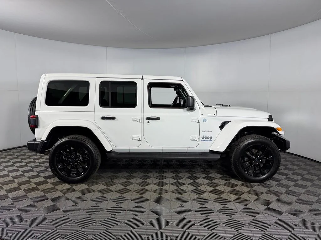 Used 2024 White Jeep Sahara 4xe image 5