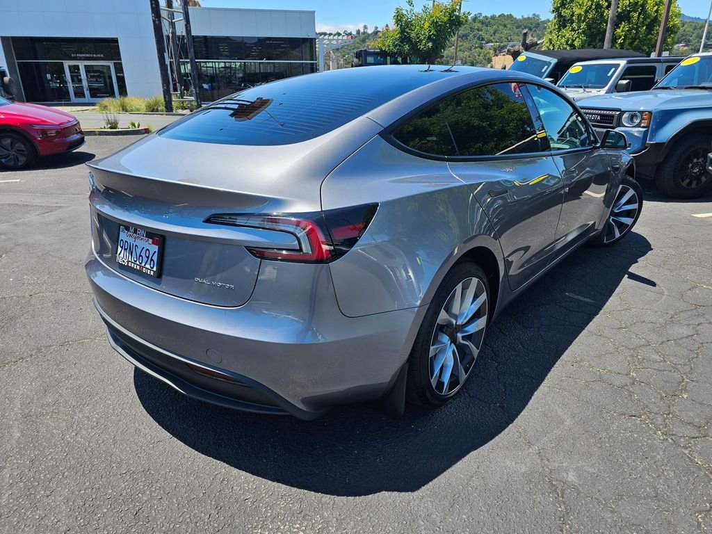Used 2025 Silver Tesla Long Range image 4