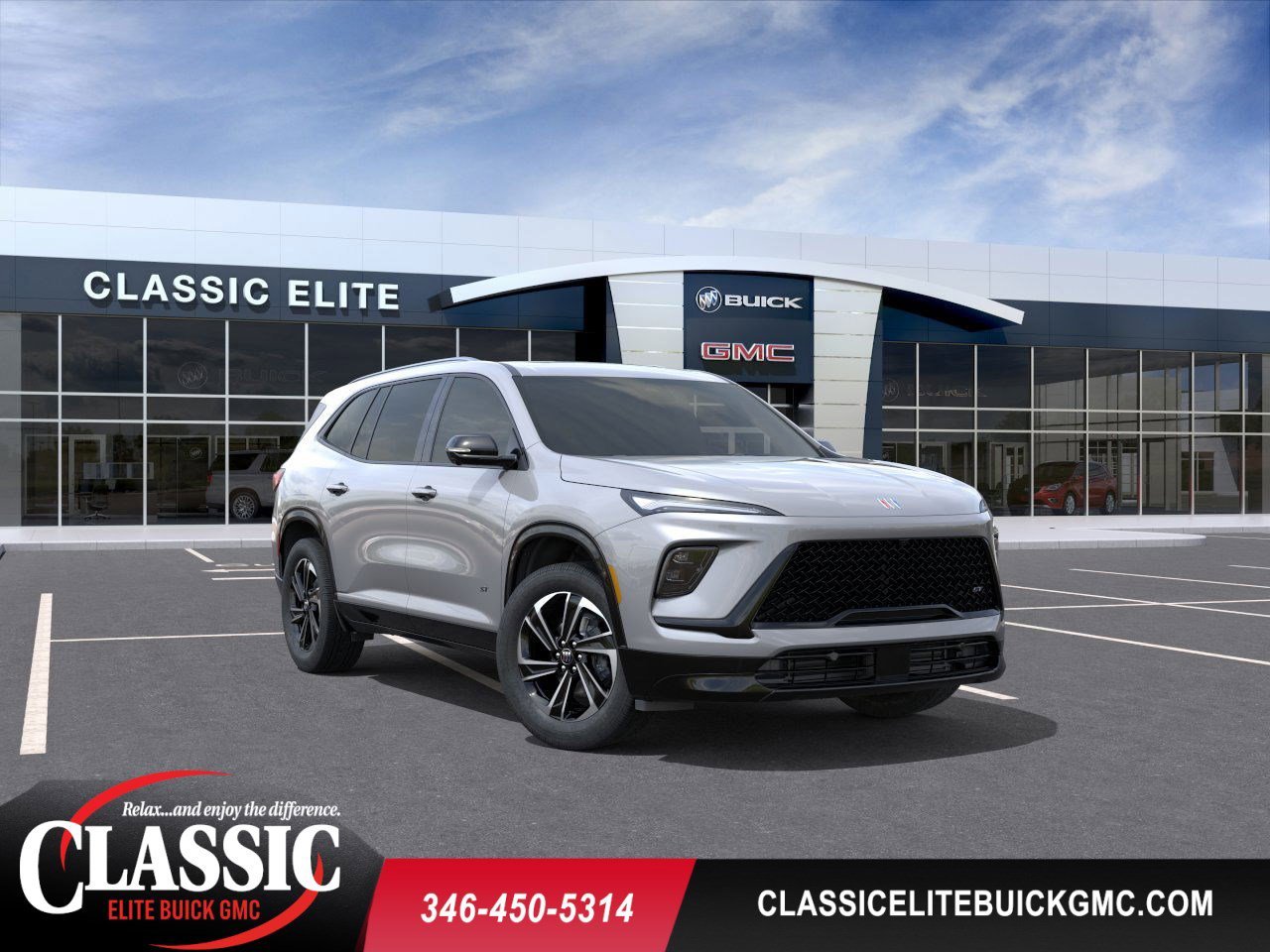 Moonstone Gray Metallic 2026 Buick Enclave SUV / Crossover Front-Wheel Drive