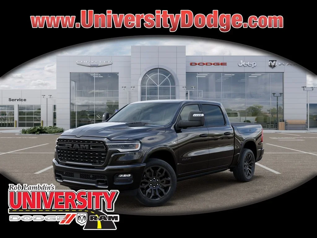 New 2026 Diamond Black Crystal Pearl-Coat Exterior Paint RAM Limited image 1