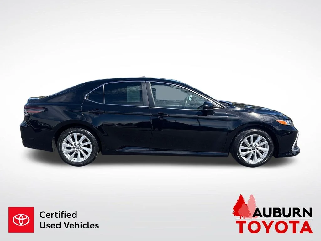 Certified Used 2023 Midnight Black Metallic Toyota LE image 9