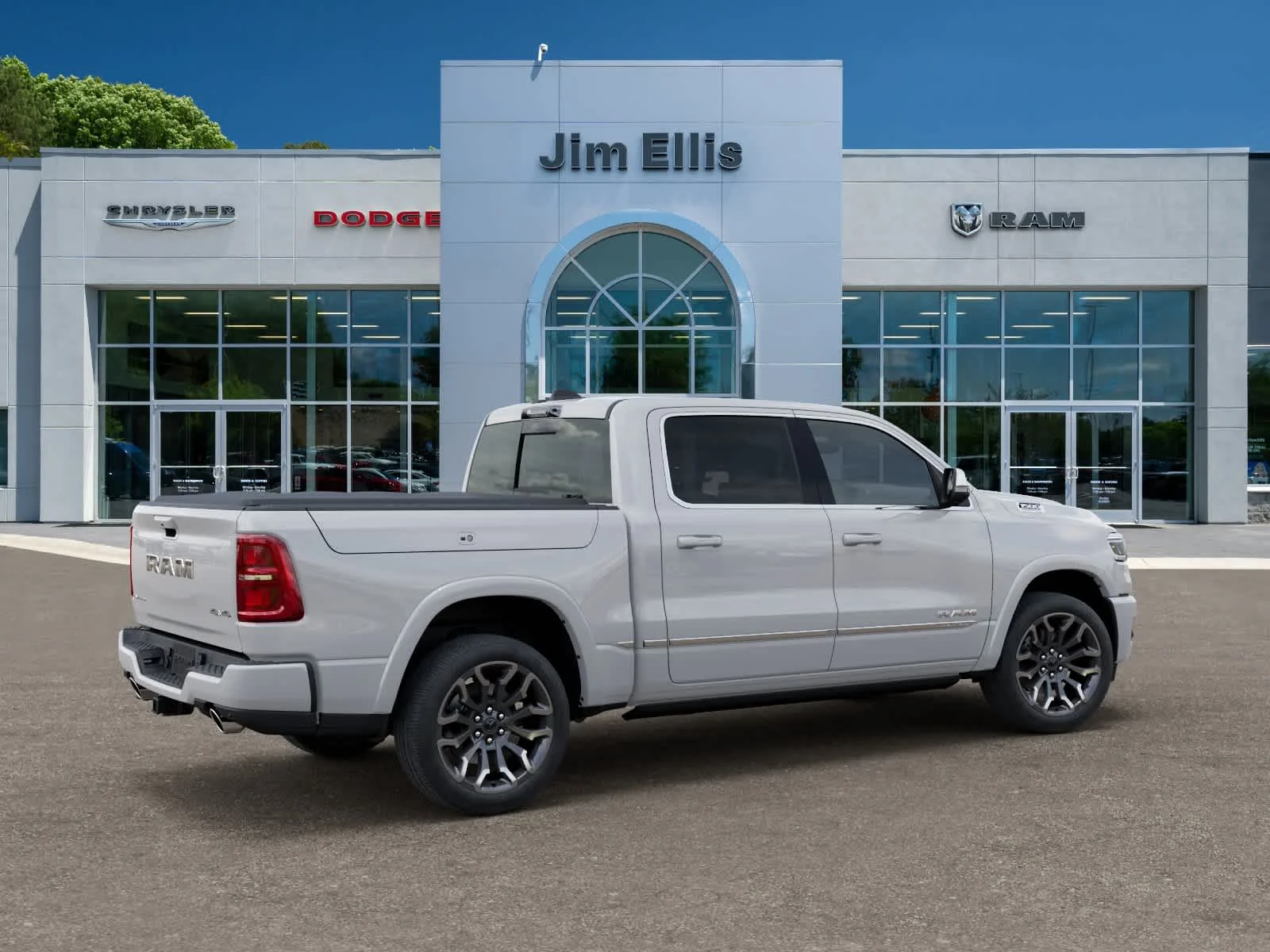 New 2026 Bright White Clearcoat Ram Limited image 4
