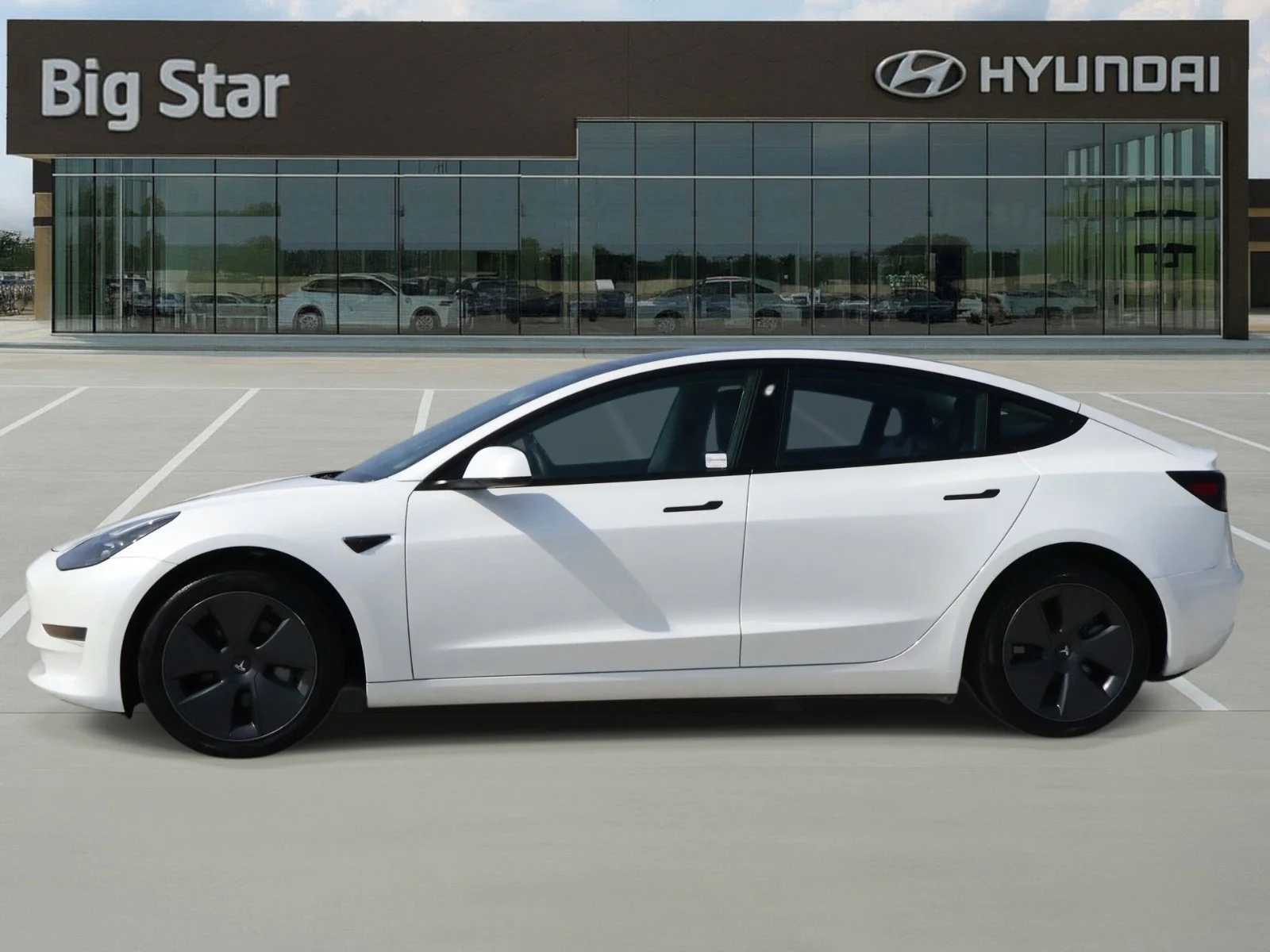 Used 2023 Tesla Model 3 Base with VIN 5YJ3E1EA6PF517644 for sale in Friendswood, TX
