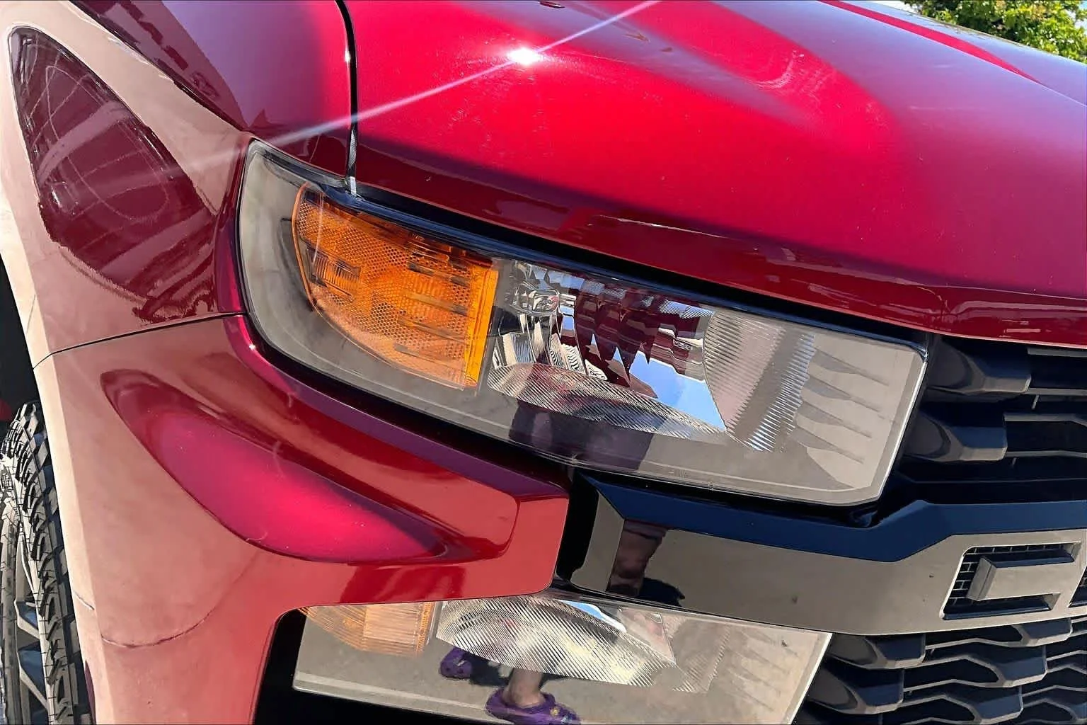 Used 2021 Cherry Red Tintcoat Chevrolet Custom Trail Boss image 28