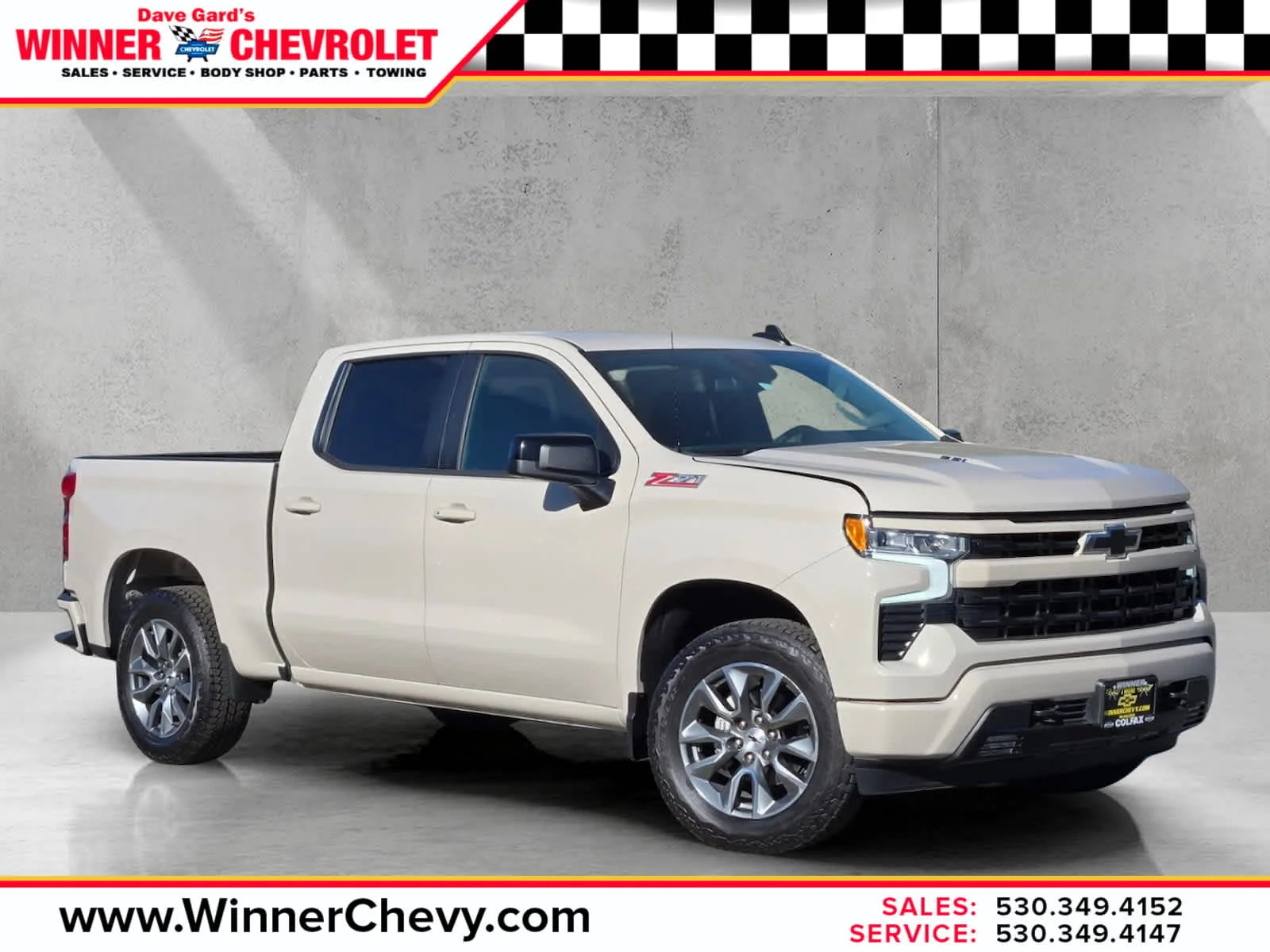 New 2026 White Sands Chevrolet RST image 1