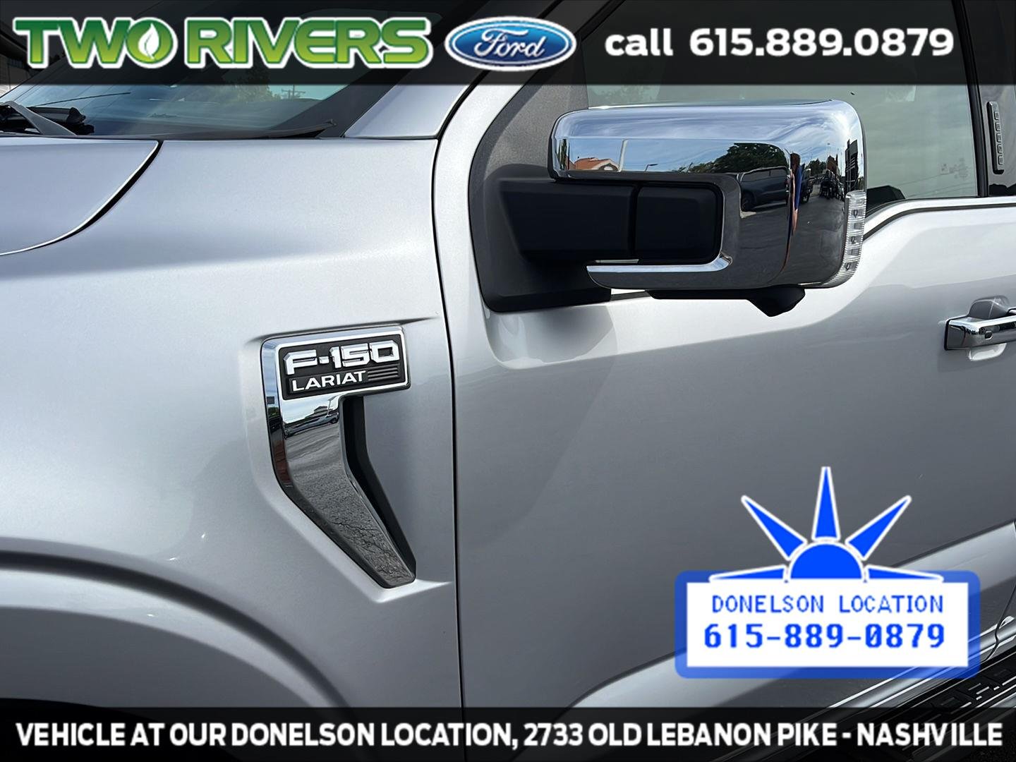 Used 2021 Iconic Silver Ford LARIAT image 5