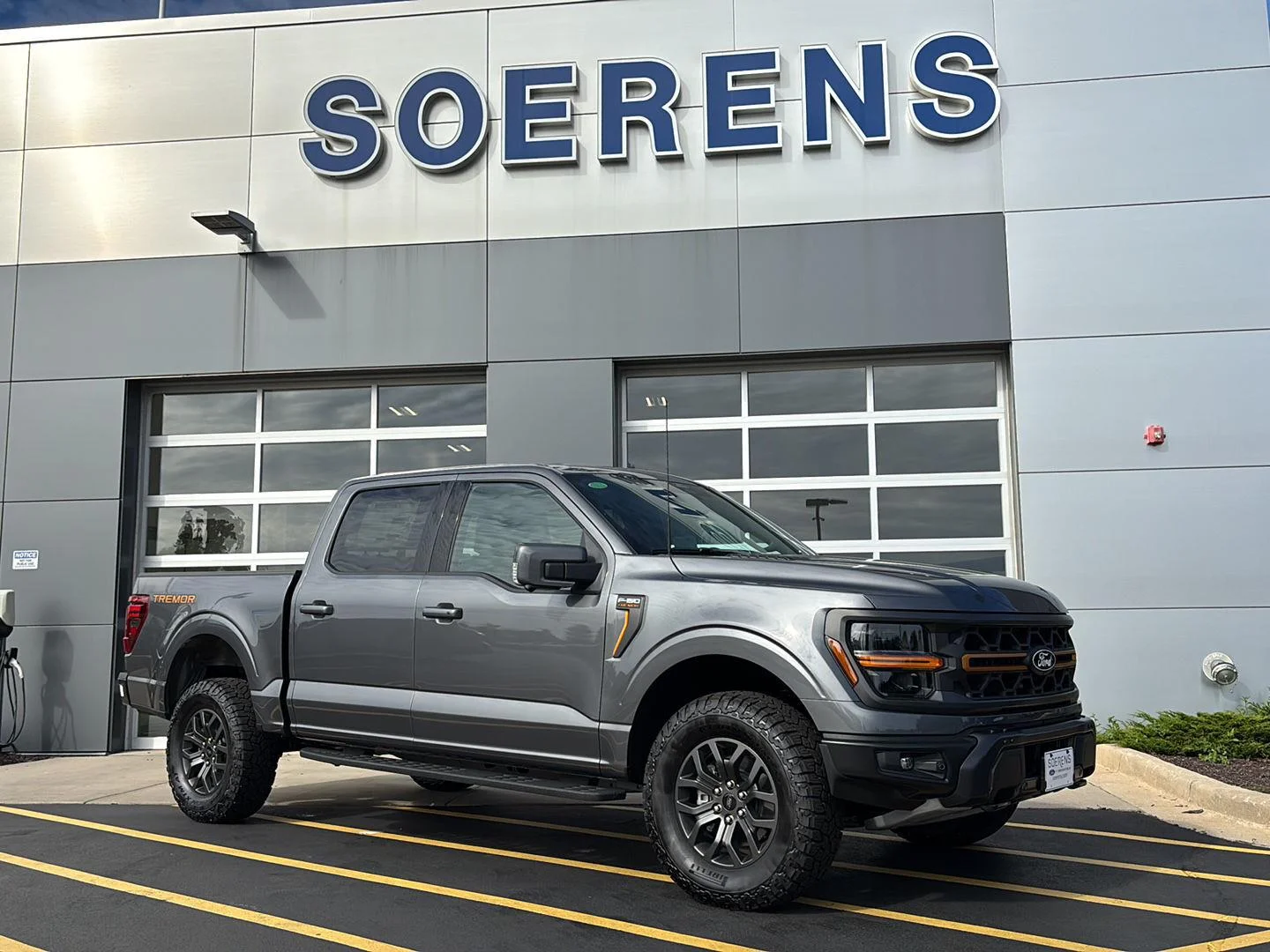 New 2026 Carbonized Gray Ford Tremor image 1