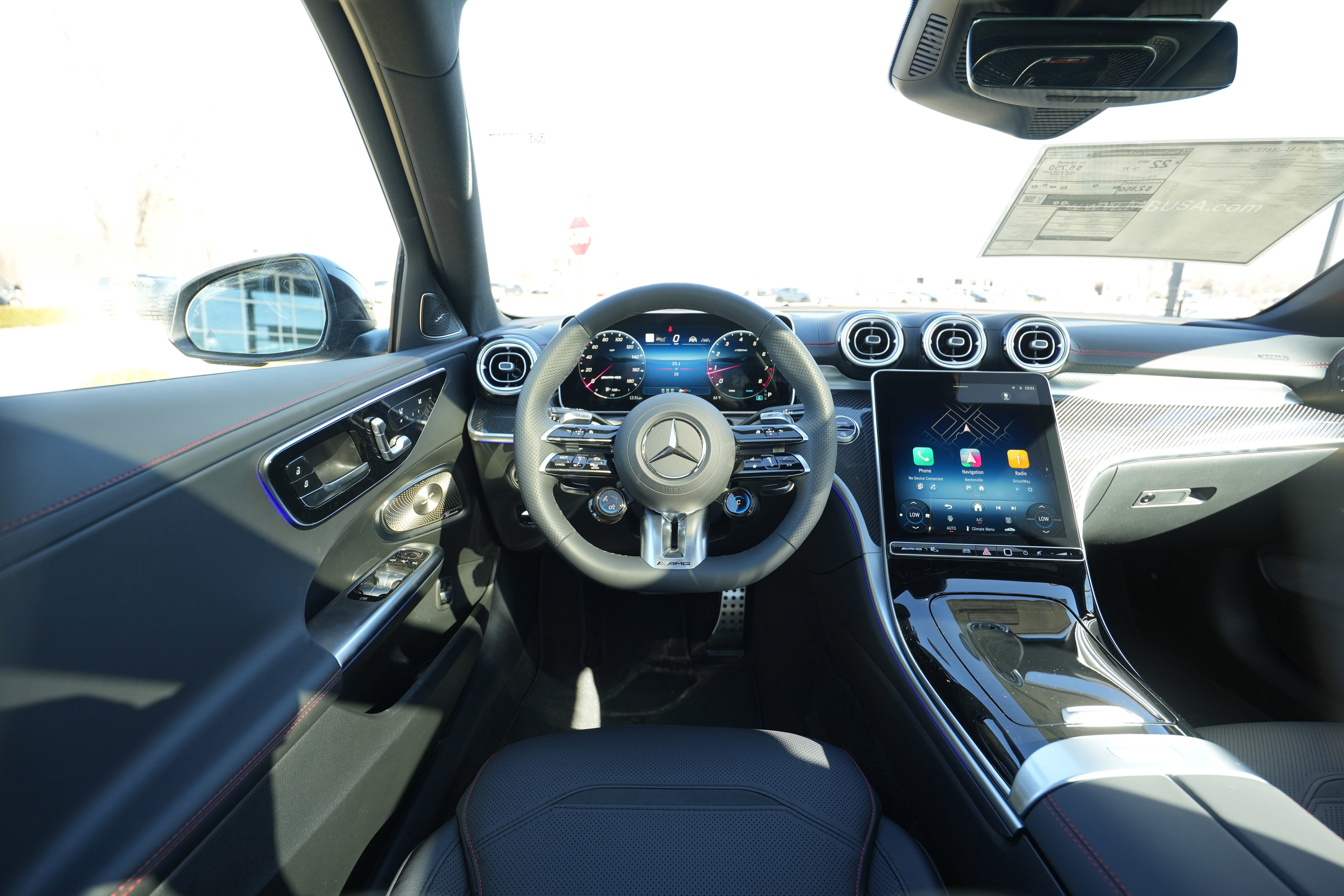 New 2026 Obsidian Black Metallic Mercedes-Benz AMG® C 43 image 29