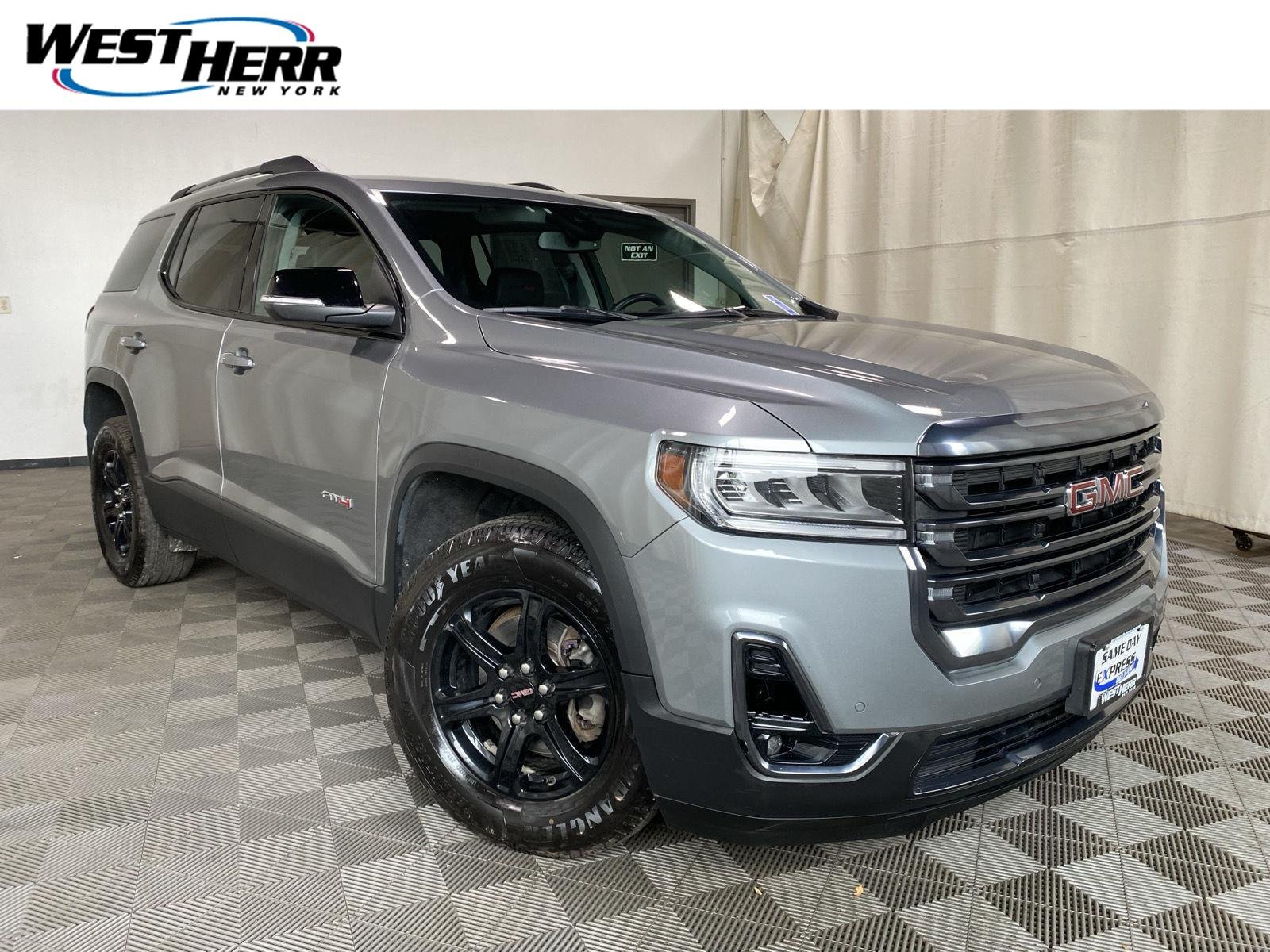 Used 2023 Sterling Metallic GMC AT4 image 1