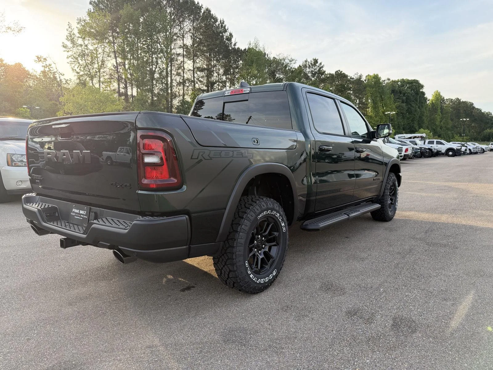 New 2026 Serrano-Green Metallic Exterior Paint RAM Rebel image 6