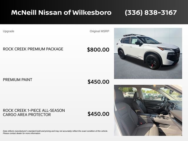 New 2026 Everest White Pearl TriCoat Nissan Rock Creek® image 9