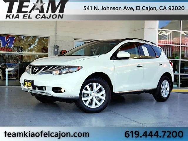 Used 2014 Nissan Murano SL with VIN JN8AZ1MU5EW400660 for sale in El Cajon, CA