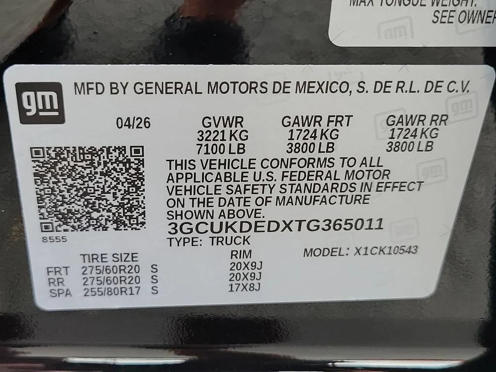New 2026 Black Chevrolet LT image 25