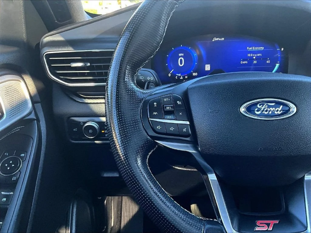 Used 2020 White Metallic Ford ST image 13