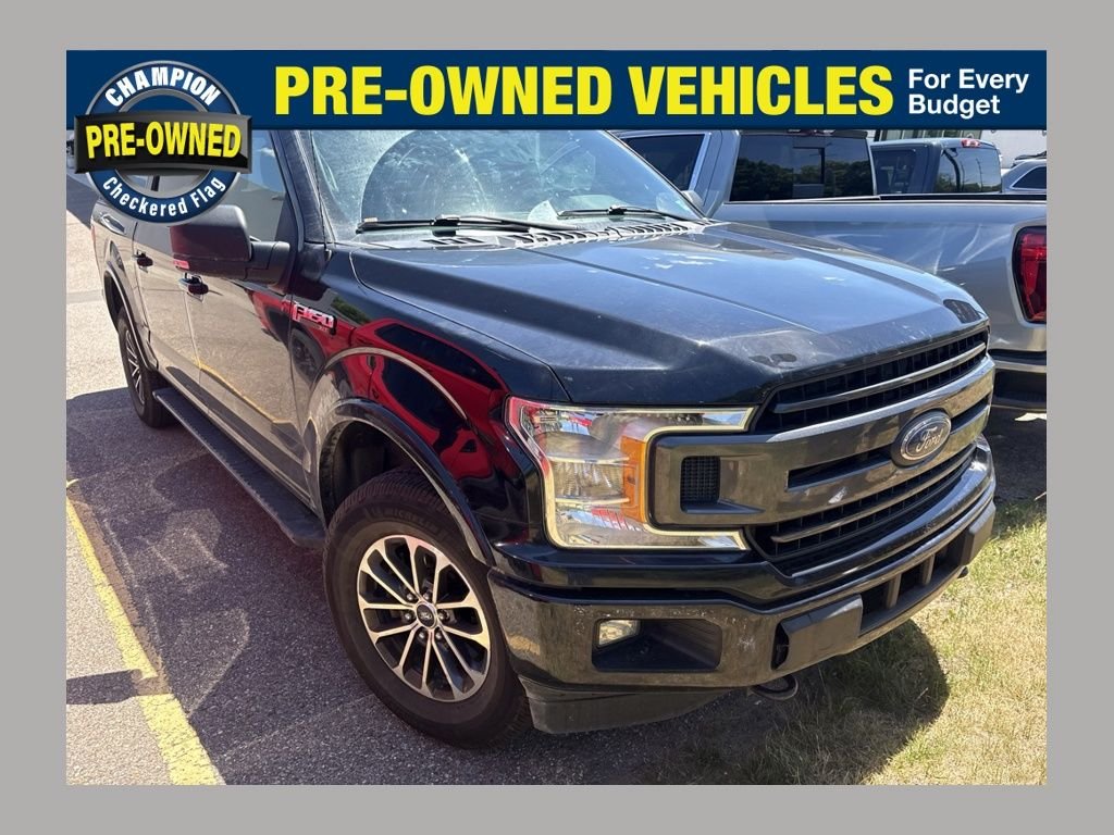 Used 2020 Black Metallic Ford XLT image 1