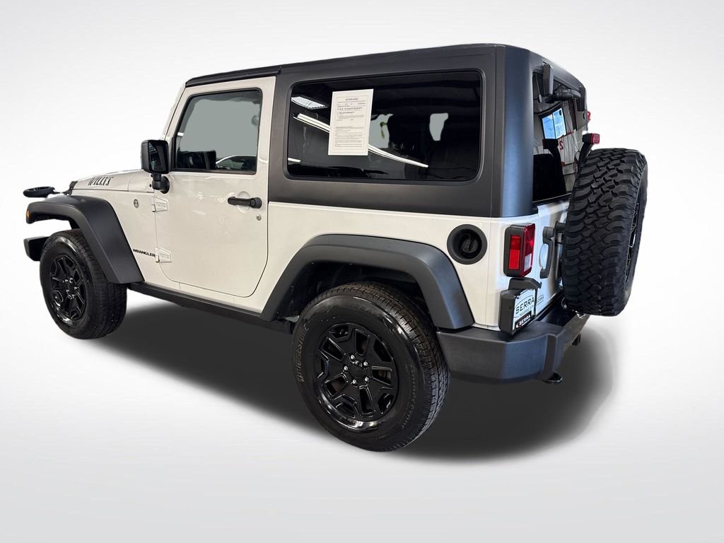 Used 2017 White Jeep Willys Wheeler image 3