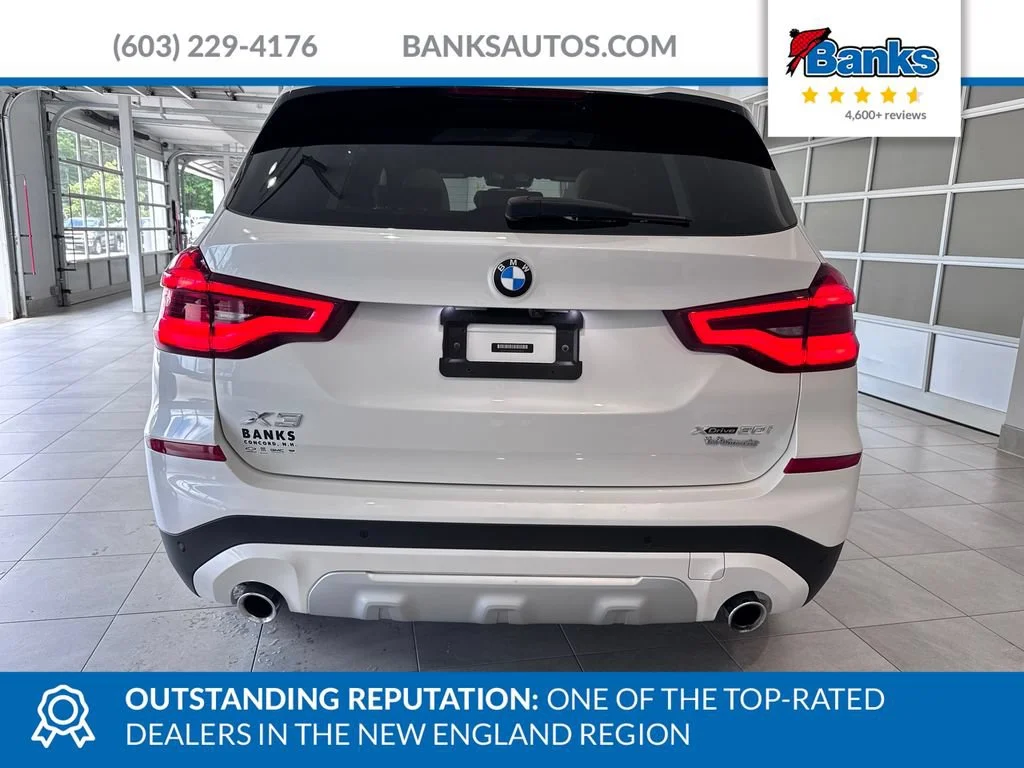 Certified Used 2021 White BMW xDrive30i image 7