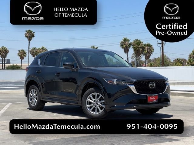 Certified Used 2025 Jet Black Mazda 2.5 S Preferred Package image 1