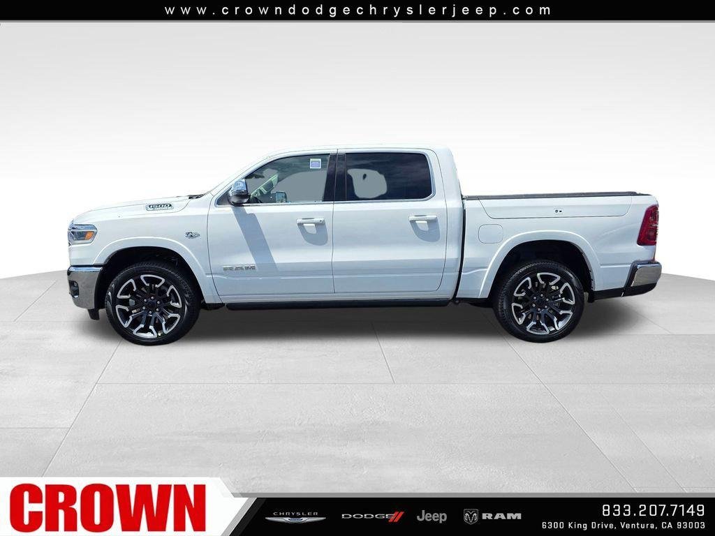 New 2026 Bright White Clear-Coat Exterior Paint RAM Limited Longhorn image 8