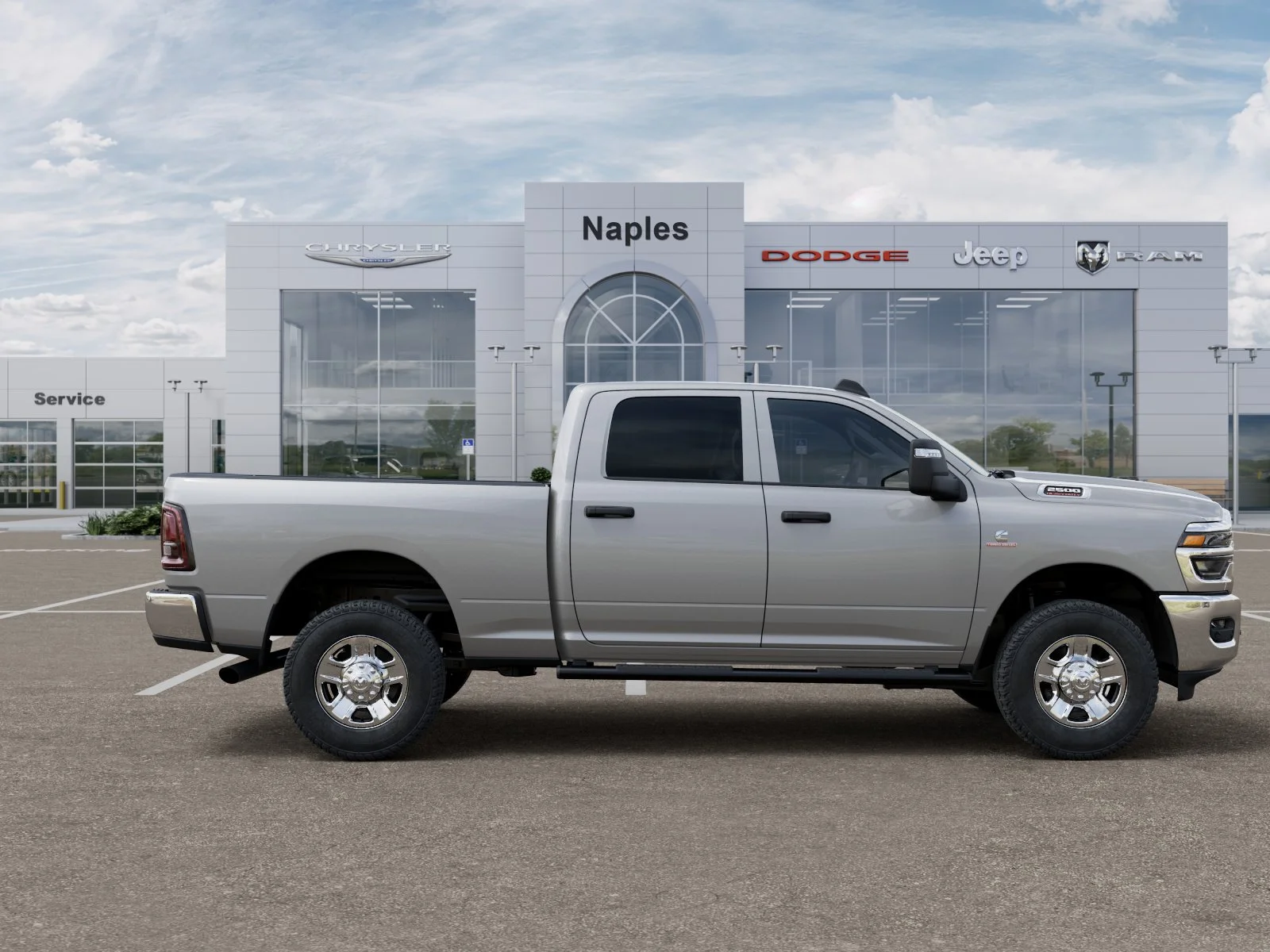 New 2026 Silver-Zynith Exterior Paint RAM Tradesman image 21