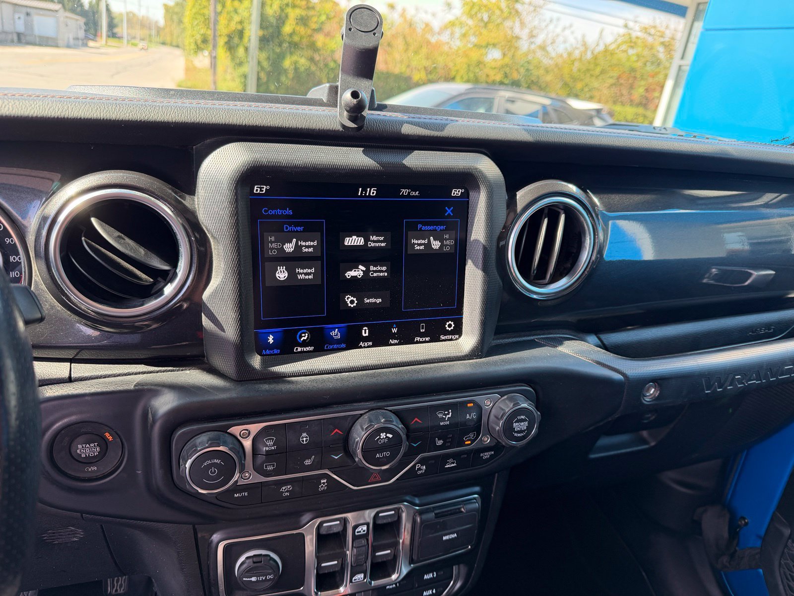 Used 2022 Blue Jeep Unlimited Rubicon 392 image 14